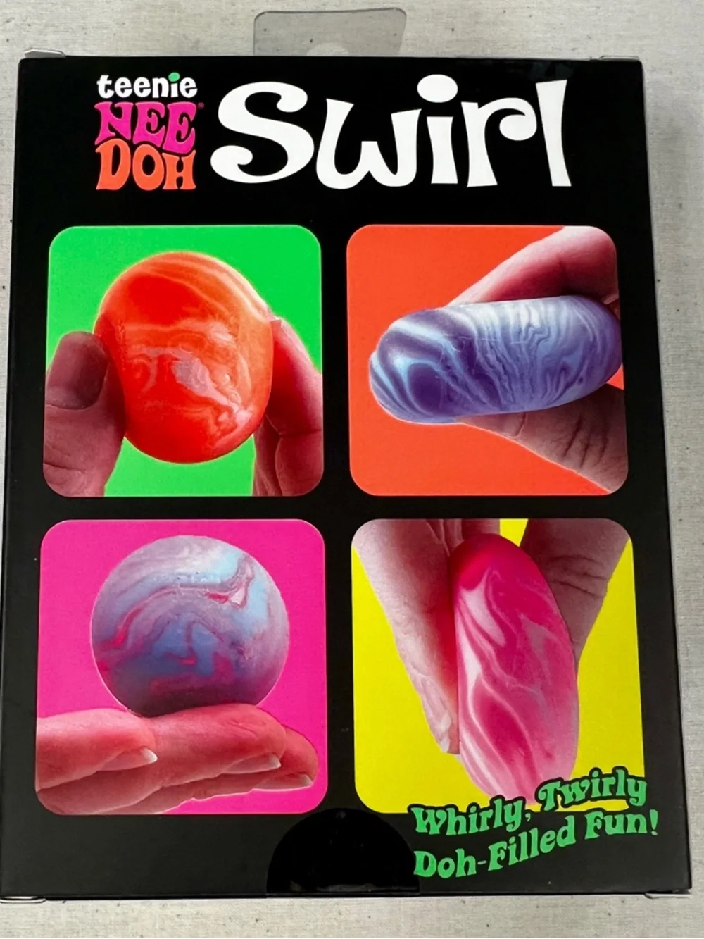 NWT Needoh Nee Doh Teenie (Teeny) Swirl 4 pk - Picture 2 of 4